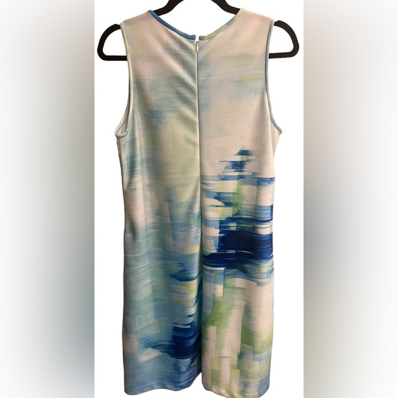 Julia Jordan Sleeveless Abstract Mesh Shift Dress ( Size 8 ) Excellent condition - Picture 5 of 6